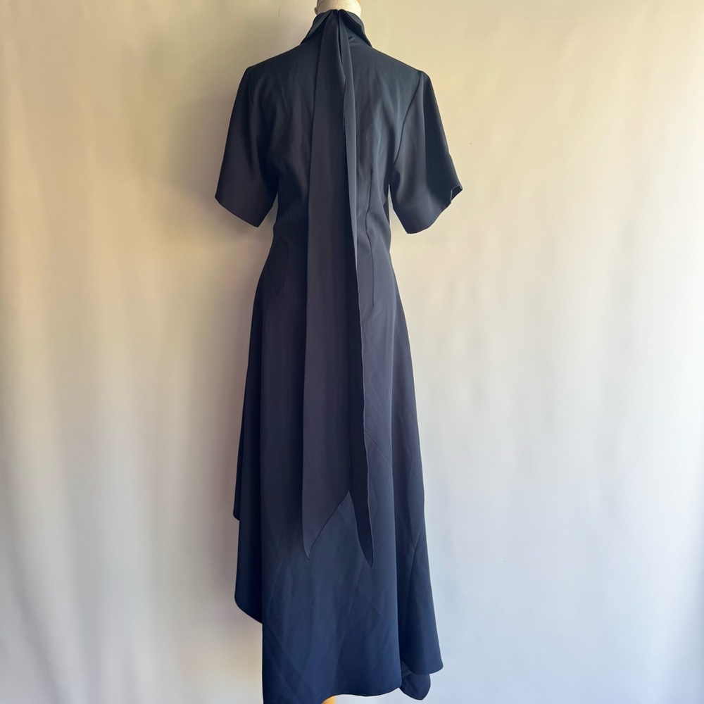 G. Label By GOOP Ren Asymmetrical-Hem Dress - sz 6 - Picture 5 of 9